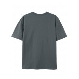 Women's Turquoise Blue Short Sleeve T-Shirt - Soft Pure Round Neck Top with Chicken Print (Hens & Bow Tie Design) - Casual & Party Wear for Spring Summer Fall - Comfortable Colors Everyday Blouse