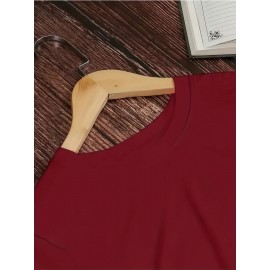 Women's Turquoise Blue Short Sleeve T-Shirt - Soft Pure Round Neck Top with Chicken Print (Hens & Bow Tie Design) - Casual & Party Wear for Spring Summer Fall - Comfortable Colors Everyday Blouse