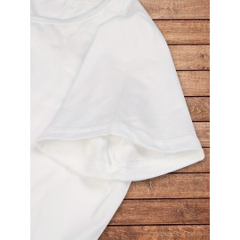 [Cute Orange Kitten T-Shirt] Lightweight Comfortable Fit Women's Cute Orange Kitten Peeking from Torn Hole Graphic T-Shirt - Red Casual Everyday Tee for Pet Lovers - Medium Elasticity Fabric Spring Summer Apparel