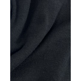 Plus Size, 2D FLAT PATTERN Soft Jacquard Glacier Snow Mountain Hooded Cardigan, Elegant, Fashionable, Comfortable, Casual And Retro Hooded Coat